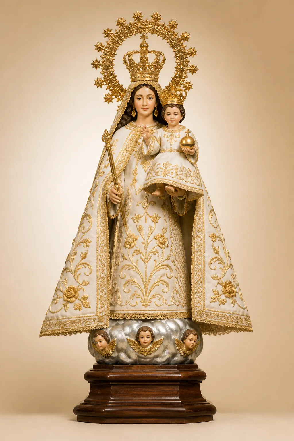 Our Lady of Manaoag (Birhen ng Manaoag) — handmade na rebulto mula sa Pangasinan inspired · gawa sa Laguna, bentahan sa Pilipinas