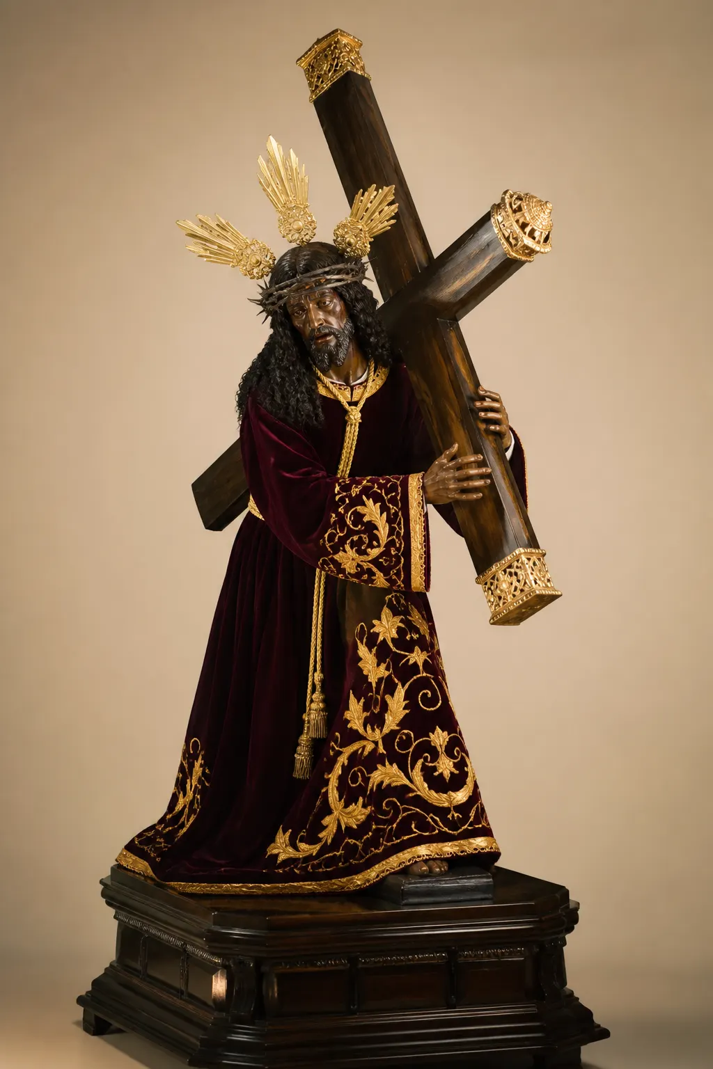Poong Nazareno (Black Nazarene of Quiapo) — handmade na rebulto mula sa Quiapo inspired · gawa sa Paete, bentahan sa Pilipinas